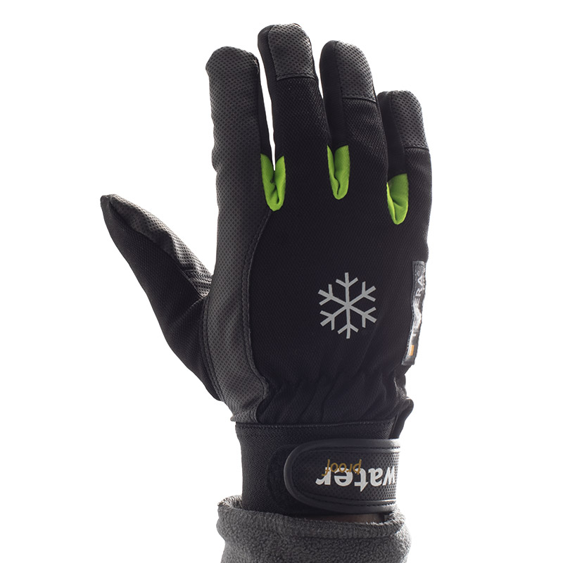 Tegera 517 Black Syn Leather Waterproof Thermal Cold Insulation Winter Gloves 